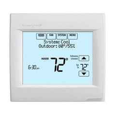 HONEYWELL HOME TH8110R1008/U Thermostat VisionPRO 8000 Programmable RedLINK with Touchscreen 1 Heat/1 Cool 7 Day Arctic White 40-90/50-99 Degrees Fahrenheit | Midwest Supply Us
