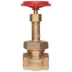 Milwaukee Valves 1151-14 Gate Valve Bronze 1/4 Inch Threaded Rising Stem Union Solid Wedge Disc 150SWP/300WOG | Midwest Supply Us