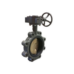 Milwaukee Valves CL323E-10 Butterfly Valve Ultra-Pure CL Cast Iron 10 Inch Lug Gear EPDM Aluminum Bronze 200 Pounds per Square Inch | Midwest Supply Us