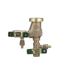Watts 1/2LF800M4-QT-FZ Vacuum Breaker Pressure with Quarter Turn Lead Free Bronze 1/2 Inch for Irrigation & Industrial Process Water Systems | Midwest Supply Us