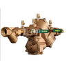 LF909M1-QT-S-FS2 | Backflow Preventer LF909-FS Small Reduced Pressure Zone Assembly 2 Inch Lead Free Bronze Quarter Turn with Strainer MNPT | Watts