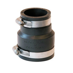 Fernco 1056-215 Coupling Flexible 2 x 1-1/2 Inch Cast Iron/Plastic to Cast Iron/Plastic | Midwest Supply Us