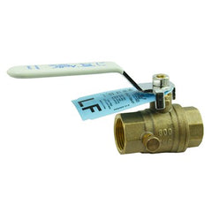 Apollo Products 95ALF10301 95ALF-100 Series 1/2" Lead Free Two-Piece Female Full Port Brass Stop and Waste Ball Valve | Midwest Supply Us