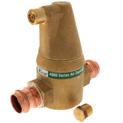 Taco 49-100P-1 Separator | Air | Press | 1" | 150 PSI | Bronze | In-Line | Midwest Supply Us