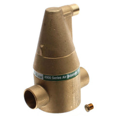 Taco 49-125C-2 Separator | Air | Threaded | 1-1/4" | 125 PSI | Bronze | In-Line | Midwest Supply Us