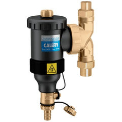 Hydronic Caleffi NA545306 Dirt Separator DirtMag NA5453 with Magnet 1 Inch Brass NPT Male Union 45 Pounds per Square Inch 32-195 Degrees Fahrenheit | Midwest Supply Us