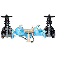 Watts LF909-QT-S-FS3/4 Backflow Preventer LF909-FS Small Reduced Pressure Zone Assembly 3/4 Inch Lead Free Bronze Quarter Turn with Strainer FNPT 175 Pounds per Square Inch | Midwest Supply Us