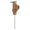137262 | Relief Valve 100XL Temperature/Pressure 3/4 Inch NPT Brass 100 Pounds per Square Inch 210 Degrees Fahrenheit | Watts