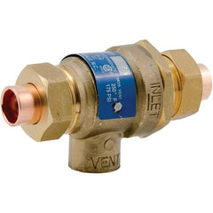 Watts 1/2-BBFP Backflow Preventer Vacuum Breaker 1/2 Inch Brass Dual Check with Intermediate Atmospheric Vent Female Union 9D-12 | Midwest Supply Us