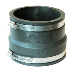 Fernco 1051-44 Coupling Flexible 4 Inch Asbestos Cement/Ductile Iron to Cast Iron/Plastic | Midwest Supply Us