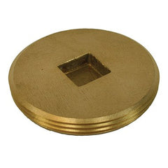 Matco-Norca CPC-600 Cleanout Plug Countersunk Square Head 6 Inch Brass | Midwest Supply Us