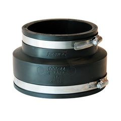 Fernco 1006-44 Coupling Flexible 4 Inch Concrete to Cast Iron/Plastic | Midwest Supply Us