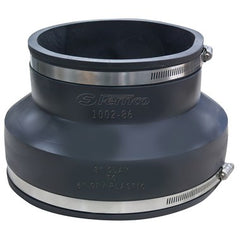 Fernco 1002-86 Coupling Flexible 8 x 6 Inch Clay to Cast Iron/Plastic | Midwest Supply Us