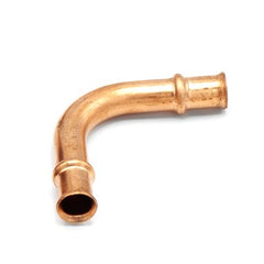 Refrigeration Press Fittings 3031060600111 Elbow 90 Degree Long-Radius 3/8 Inch Copper Press x Press | Midwest Supply Us