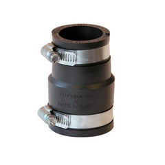 Fernco 1056-150/125 Coupling Flexible 1-1/2 x 1-1/4 Inch Cast Iron/Plastic to Cast Iron/Plastic | Midwest Supply Us