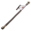 FC12 | Faucet Connector 3/8 x 1/2 x 12 Inch Compression x Female Braided Stainless Steel | Fluidmaster
