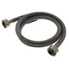 B9WM48 | Washer Connector Flexible Braided Stainless Steel 48 Inch 3/4 Inch Hose Fitting | Fluidmaster