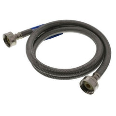 Fluidmaster B9WM48 Washer Connector Flexible Braided Stainless Steel 48 Inch 3/4 Inch Hose Fitting | Midwest Supply Us