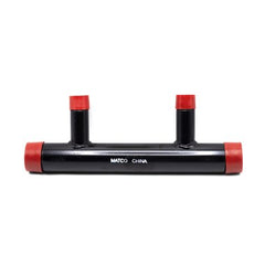 Boiler Header Systems 76700 Header Boiler 1-1/4 x 3/4 Inch Steel for 2 Zone | Midwest Supply Us