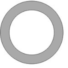 Gaskets 4R18 Gasket Ring 4 Inch 1/8 Inch Red Rubber Class 150 Flange | Midwest Supply Us