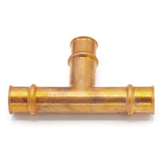 Refrigeration Press Fittings 3091101010111 Tee 5/8 Inch Copper Press x Press x Press | Midwest Supply Us