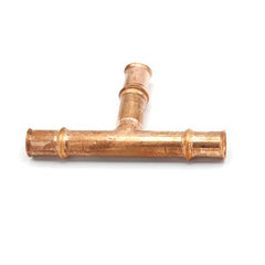 Refrigeration Press Fittings 3091080808111 Tee 1/2 Inch Copper Press x Press x Press | Midwest Supply Us