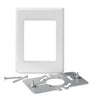 544-782B | Base Kit, Single Adapter, White | Siemens Building Technology