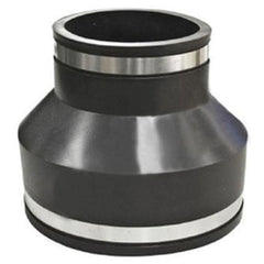 Fernco 1051-64 Coupling Flexible 6 x 4 Inch Asbestos Cement/Ductile Iron to Cast Iron/Plastic | Midwest Supply Us