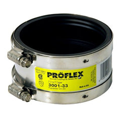 Fernco 3001-33 Coupling Proflex Shielded 3 Inch Cast Iron to Copper | Midwest Supply Us