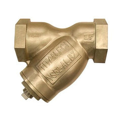 Titan Flow Controls YS52AB-212 Y Strainer 2-1/2 Inch Threaded Aluminum Bronze Lead Free Class 250 1/16 Perf | Midwest Supply Us