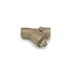 YS56EB-114 | Y Strainer 1-1/4 Inch Solder Eco Brass 400 Pounds per Square Inch Standard 20 Mesh 125 | Titan Flow Controls