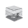E142-1 | Thermostat Guard Locking Plastic Cover with Steel Base Clear | Westwood Products