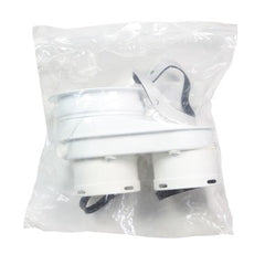 Bosch 87182262890 Vent Adapter White Twin Pipe ZBR/ZWB Units Greenstar 340 Millimeter | Midwest Supply Us