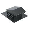 636BLACK | Roof Cap Black for 3 or 4 Inch Round Duct | Broan Fans
