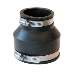 Fernco 1056-32 Coupling Flexible 3 x 2 Inch Cast Iron/Plastic to Cast Iron/Plastic | Midwest Supply Us