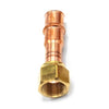 3291100000111 | Fitting Refrigeration Press x SAE Flare Adapter 5/8 Inch Copper for Flame-Free Refrigerant Fittings | Refrigeration Press Fittings