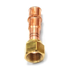 Refrigeration Press Fittings 3291100000111 Fitting Refrigeration Press x SAE Flare Adapter 5/8 Inch Copper for Flame-Free Refrigerant Fittings | Midwest Supply Us