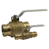 94VLF10001B | Ball Valve 94VLF-B 2-Piece 3 Inch Press Lead Free Brass Full Port 250 PSIG PTFE Single O-Ring 0 to 250 Degrees Fahrenheit | Apollo Products