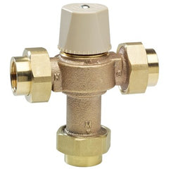 Watts LFMMVM1-UT3/4 Mixing Valve LFMMV Thermostatic 3/4 Inch Female Threaded 0559119 | Midwest Supply Us