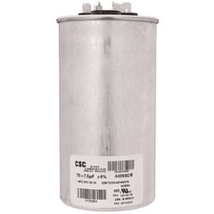 York S1-02436218000 Capacitor Run Dual 70/7.5 MFD 440 Volt Round | Midwest Supply Us