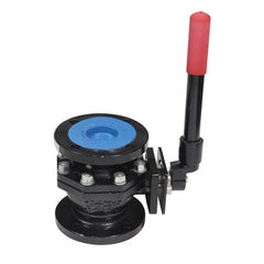 Red White Valve 5800L-3 Ball Valve Cast Iron 3 Inch Flange Lever Full Port | Midwest Supply Us