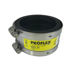 Fernco 3007-33 Coupling Proflex Shielded 3 Inch Plastic/Steel/E x tra Heavy Cast Iron to Copper | Midwest Supply Us