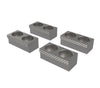 5JISER1.0-KIT | JAW INSERT KIT, 4PC, SERRATED, 1.00 LG | Jergens (OBSOLETE)