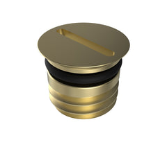 Jergens 5PL12002 CHIP PLUG, 12MM THD, BRASS WITH O-RING | Midwest Supply Us