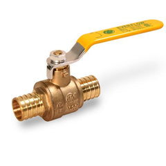 Everflow 600P114-NL 1-1/4" F1807 PEX X PEX Full Port Brass Ball Valve Lead Free | Midwest Supply Us