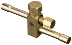RHEEM 61-101160-13 Service Valve - 3/8 x 3/8 in. Connections, 4-5/8 in. length Replaces 61-21368-13 | Midwest Supply Us