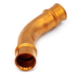 Refrigeration Press Fittings 3081141400111 Elbow 45 Degree 7/8 Inch Copper Press x Press | Midwest Supply Us