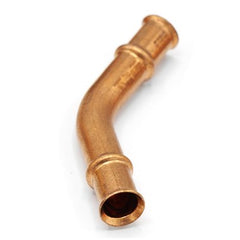 Refrigeration Press Fittings 3081080800111 Elbow 45 Degree 1/2 Inch Copper Press x Press | Midwest Supply Us