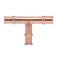 Refrigeration Press Fittings 3091222222111 Tee 1-3/8 Inch Copper Press x Press x Press | Midwest Supply Us