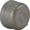 63472 | 3/8 316 STAINLESS STEEL CAP, Nipples and Fittings, 304 And 316 150# Stainless Steel Fittings, Cap 316 S.S. | Midland Metal Mfg.